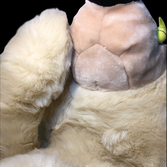 Cuddletown Jumbo Teddy Bear Plush Huge Stuffed Animal Beige Bumble Bee Toy 30" - Picture 6 of 11